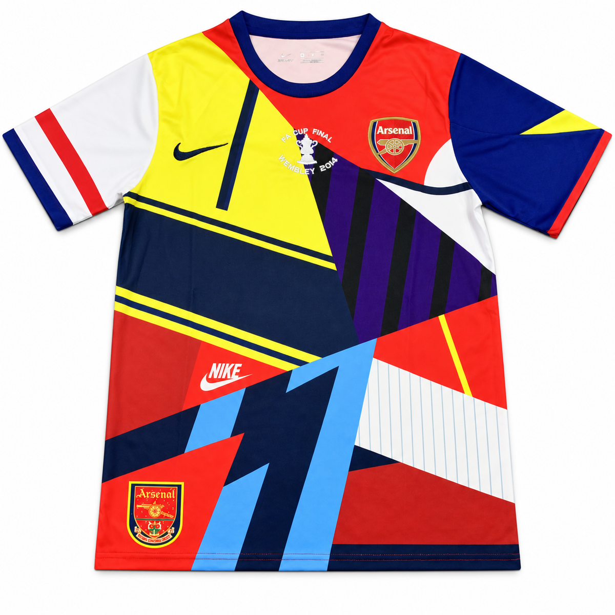 Camiseta Retro Arsenal 2014 - Edición Final Fa Cup