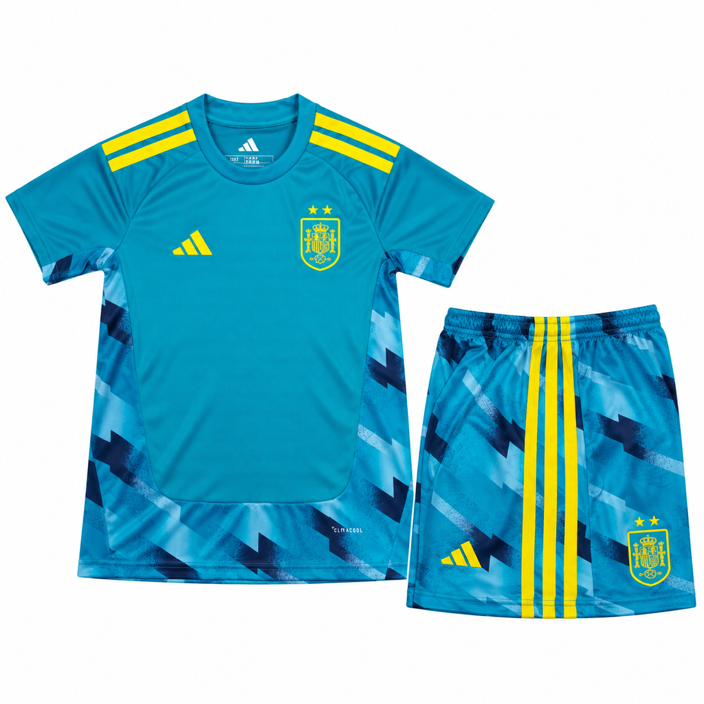 Conjunto Infantil España Mundial 2026 - 1ª Equipación Portero