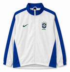 Cortavientos Brasil Retro - Blanco y Azul