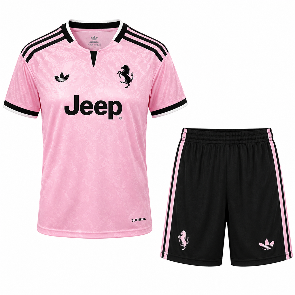 Conjunto Infantil Juventus 2026/27 - 2ª Equipación