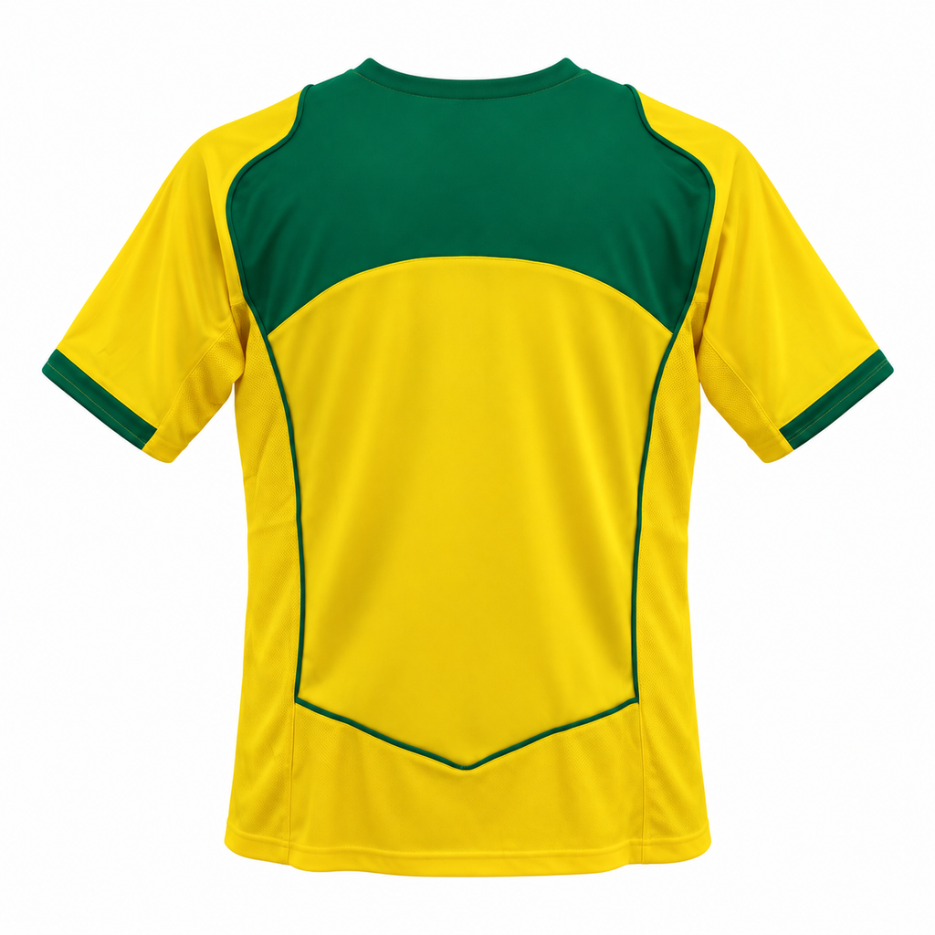 Camiseta Retro Brasil 2004 - 1ª Equipación