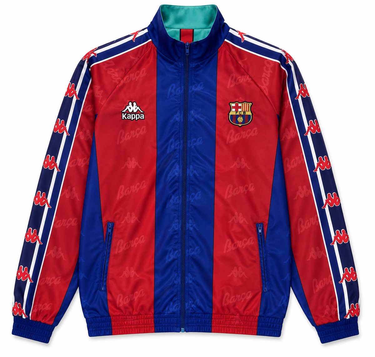 Cortavientos Retro Reversible Fc Barcelona