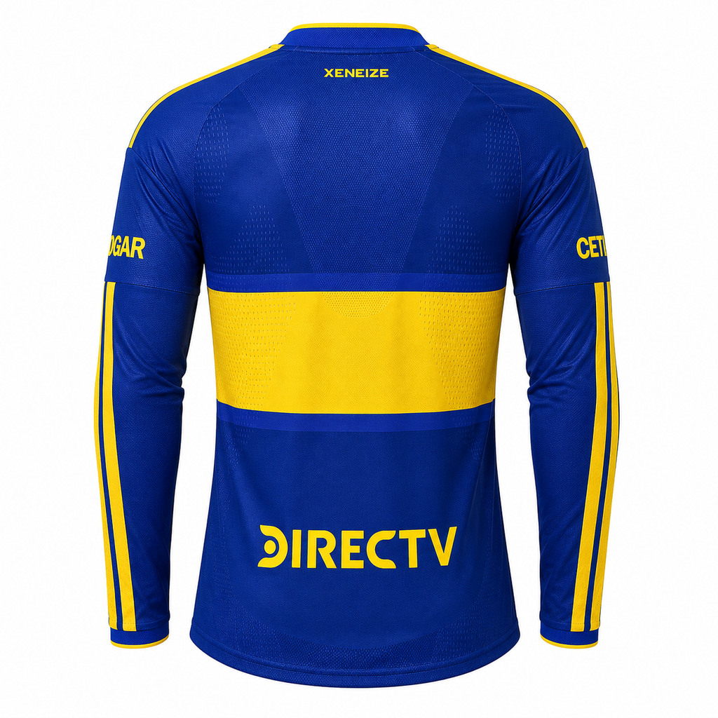 Camiseta Boca Juniors 2026/27 - 1ª Equipación Manga Larga