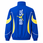 Cortavientos Brasil Mundial 2026 - Azul