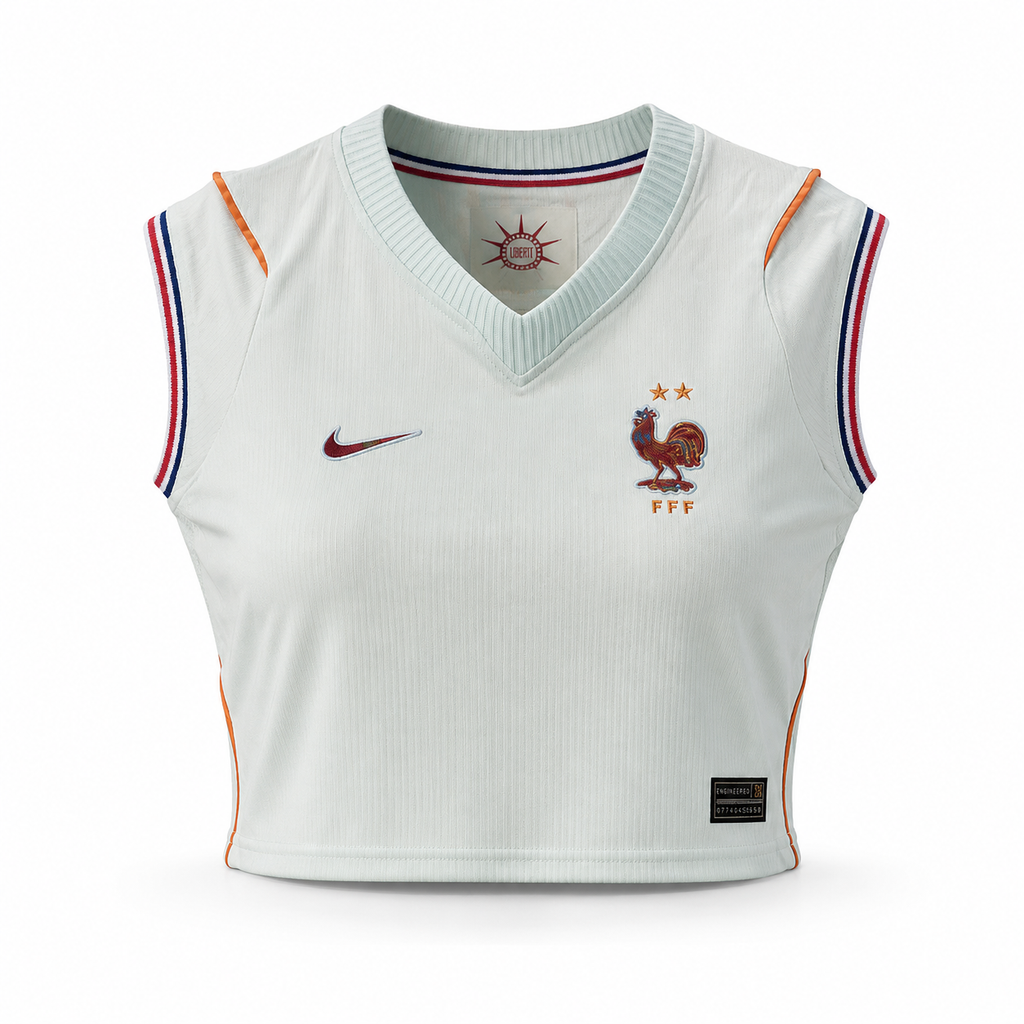 Top Tirantes Mujer Francia Mundial 2026 - 2ª Equipación
