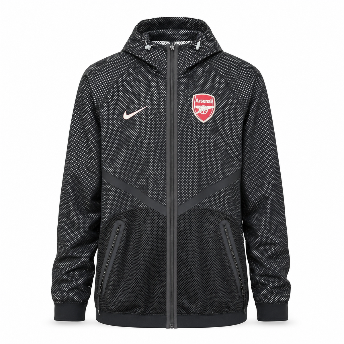 Cortavientos Arsenal 2026/27 - Negro