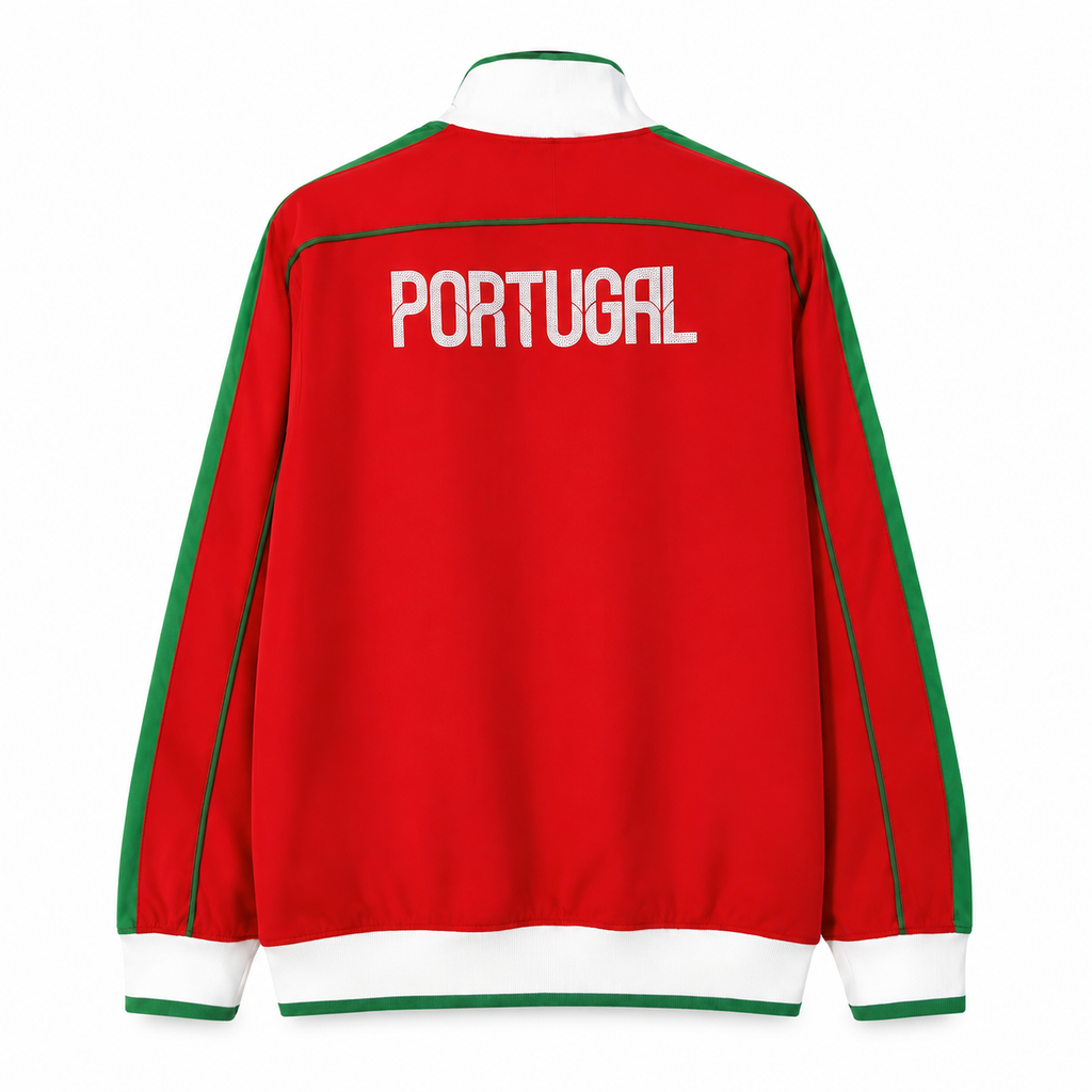 Cortavientos Portugal Retro - Rojo
