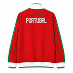 Cortavientos Portugal Retro - Rojo