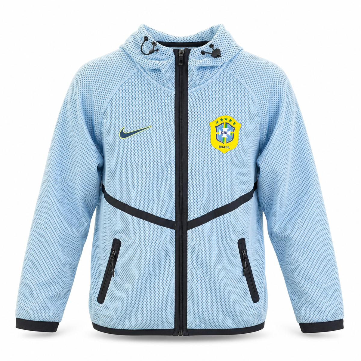 Cortavientos Brasil Mundial 2026 - Azul Claro