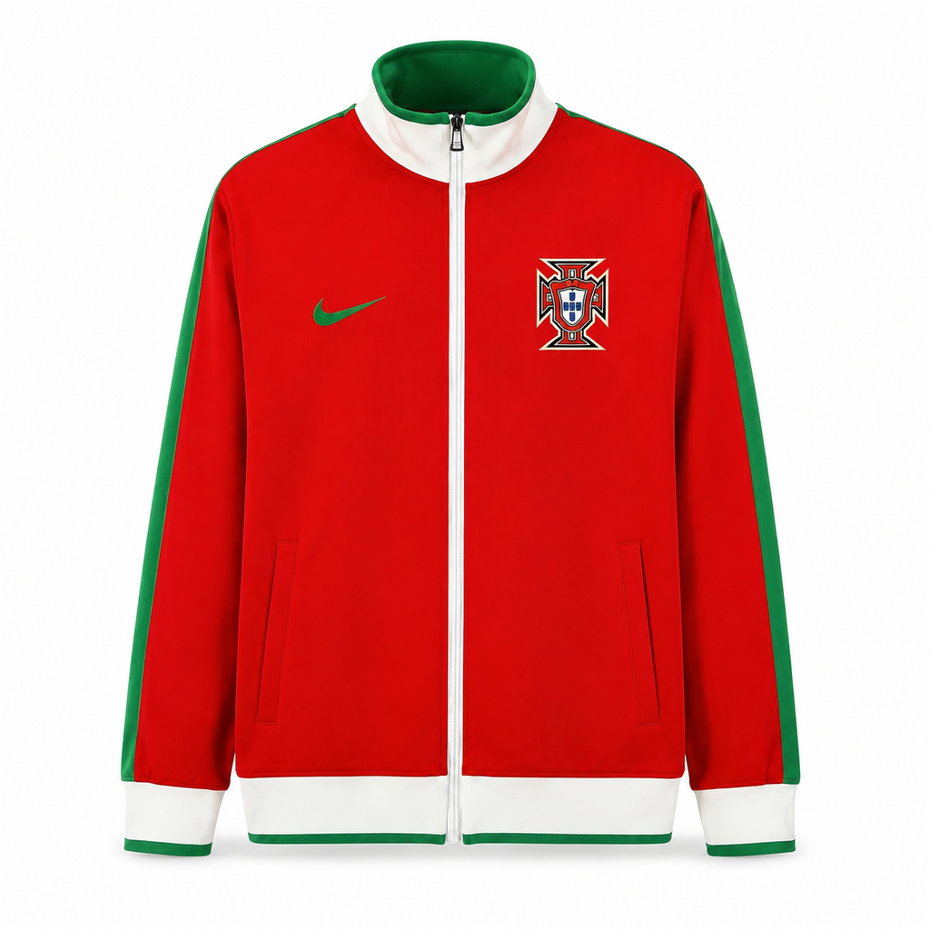Cortavientos Portugal Retro - Rojo