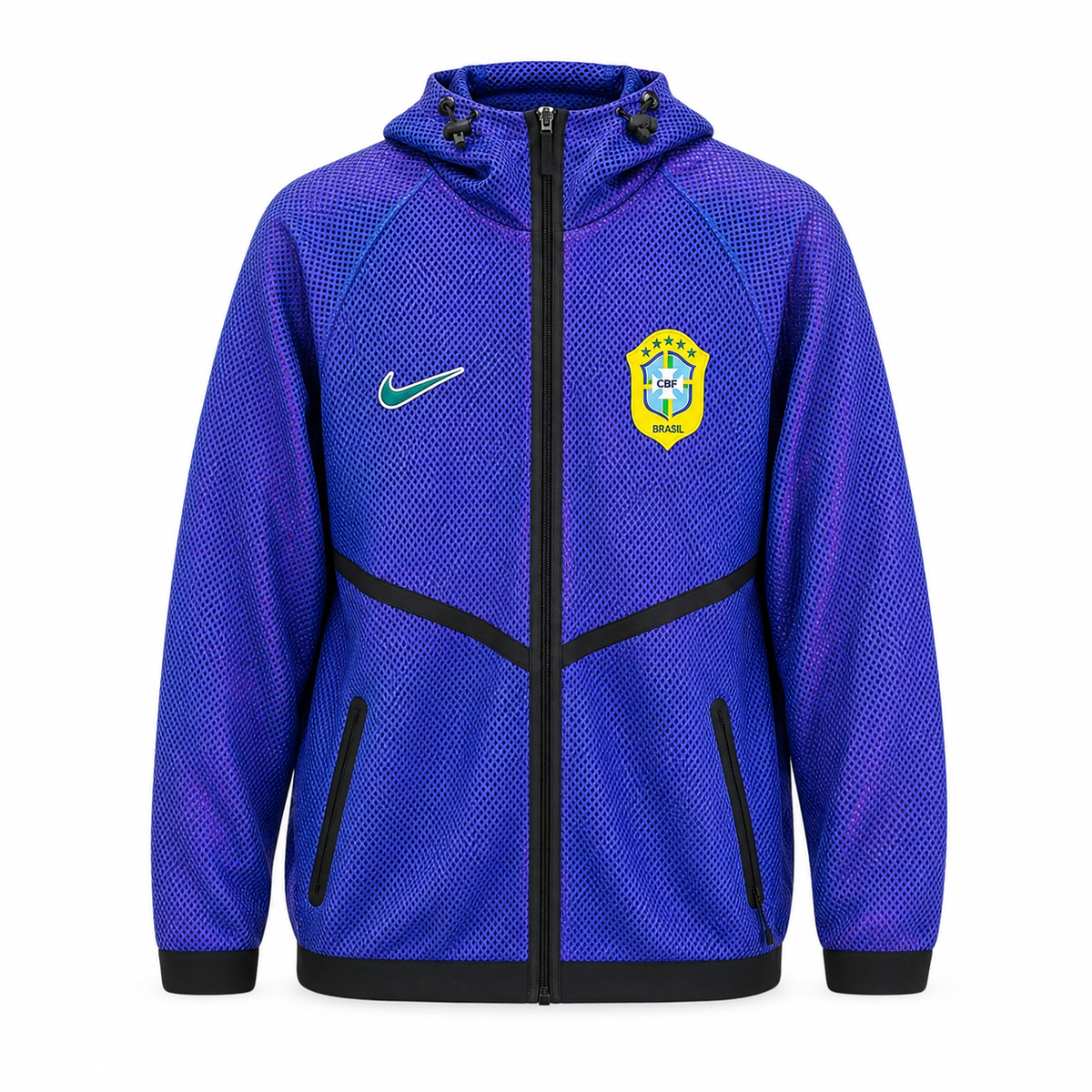 Cortavientos Brasil Mundial 2026 - Azul