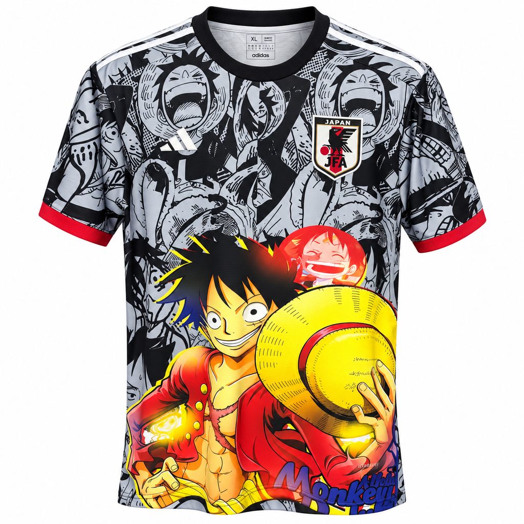 Camiseta Japón - Edición Especial (One Piece - Luffy Manga) - Frontal