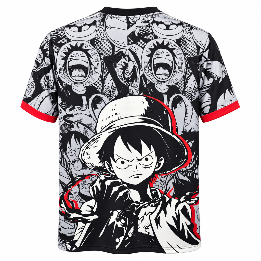 Camiseta Japón - Edición Especial (One Piece - Luffy Manga) - Trasera