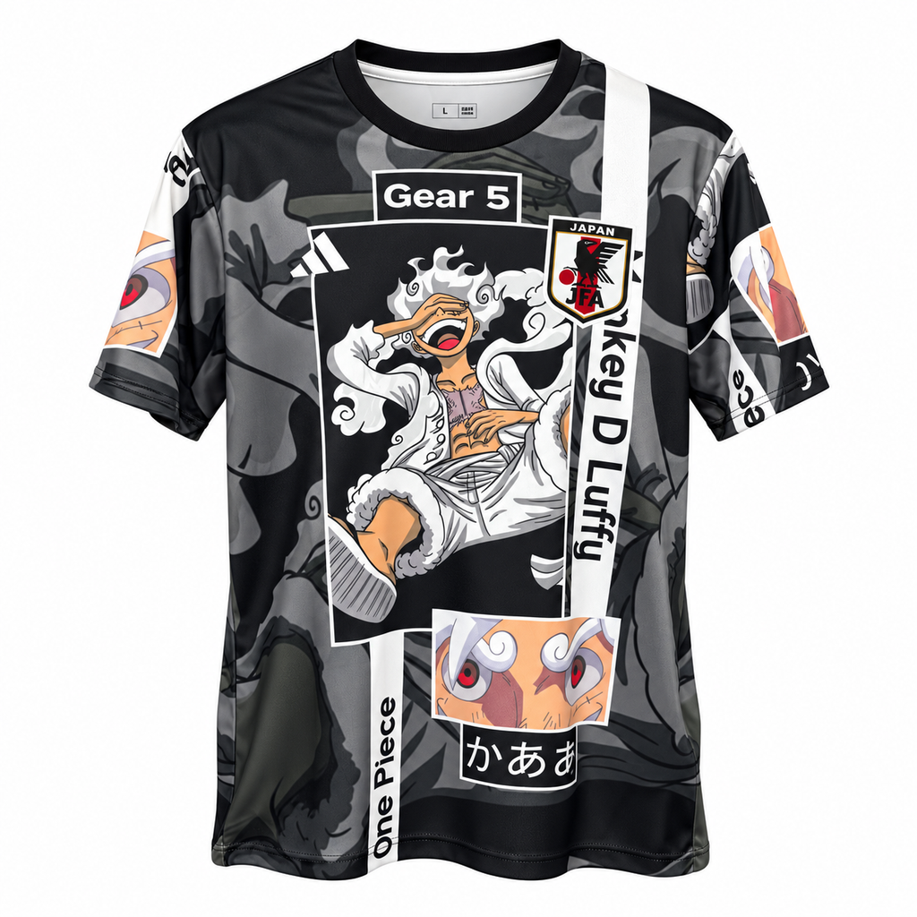Camiseta Japón - Edición Especial (One Piece - Luffy Gear 5) - Frontal