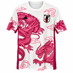 Camiseta Japón - Edición Especial (Dragones Rosas) - Frontal