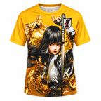 Camiseta Japón - Edición Especial (Samurái Dorada) - Frontal