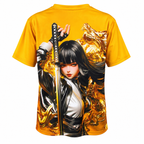 Camiseta Japón - Edición Especial (Samurái Dorada) - Trasera