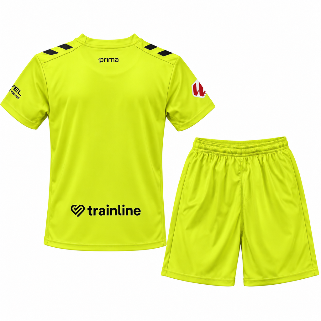 Conjunto Infantil Real Betis 2026/27 - 1ª Equipación Portero — Trasera