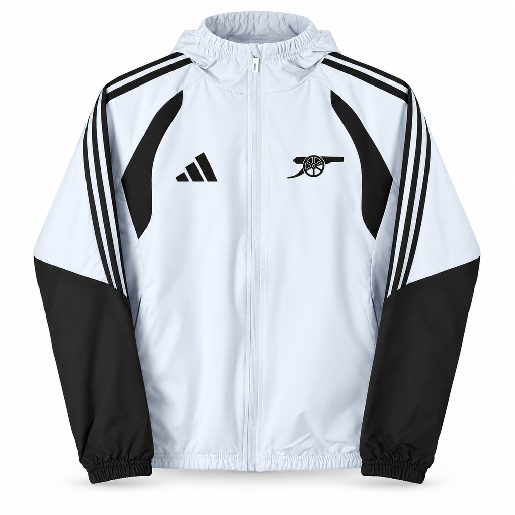 Cortavientos Arsenal 2026/27 — Frontal