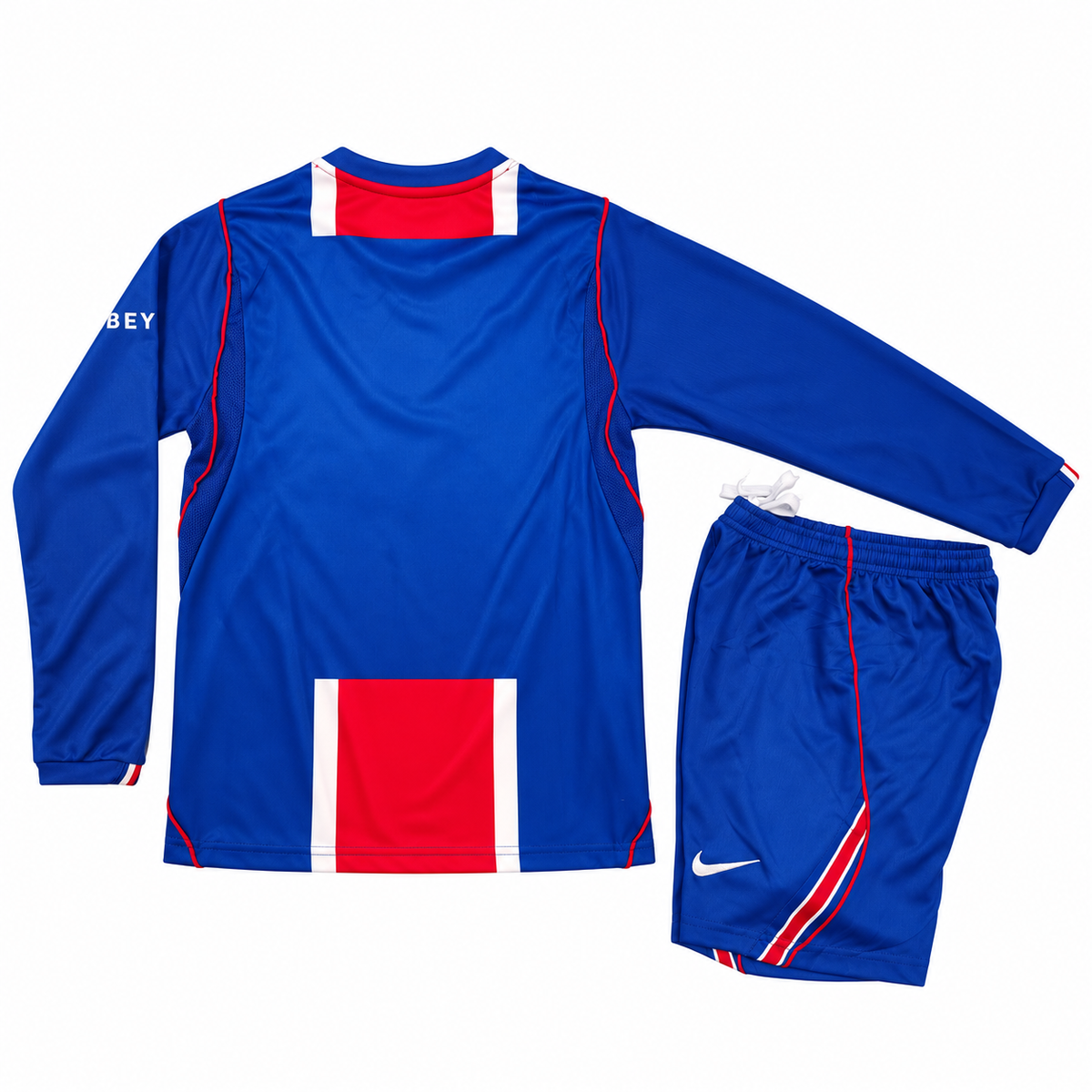 Conjunto Infantil Paris Saint-Germain 2026/27 - 1ª Equipación Manga Larga — trasera