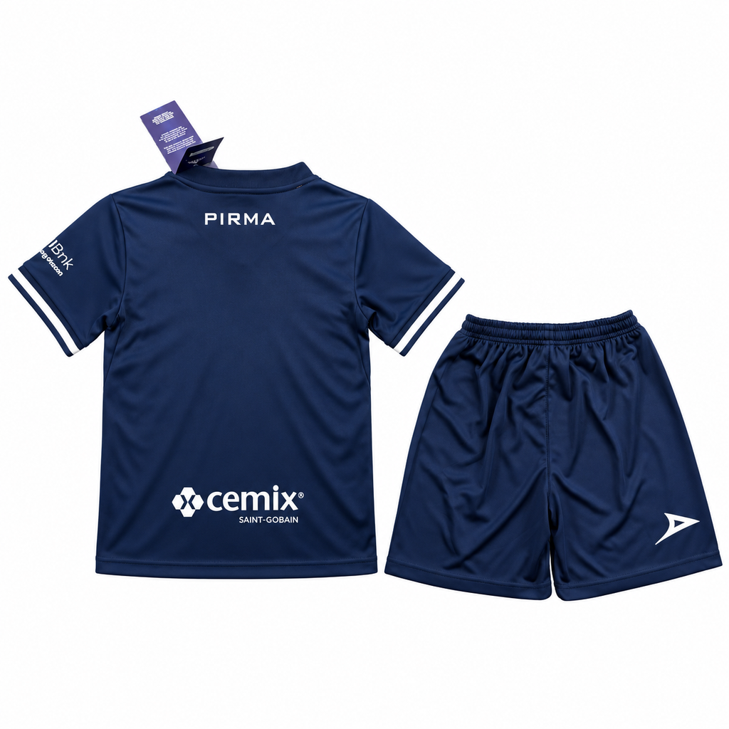 Conjunto Infantil Cruz Azul 2026/27 - 2ª Equipación - Trasera