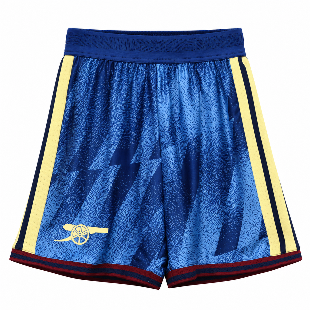 Pantalón Corto Arsenal 2026/27 - 3ª Equipación - Frontal