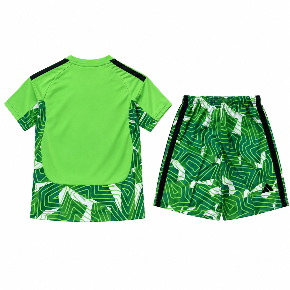 Conjunto Infantil Manchester United 2026/27 - 1ª Equipación Portero — Trasera