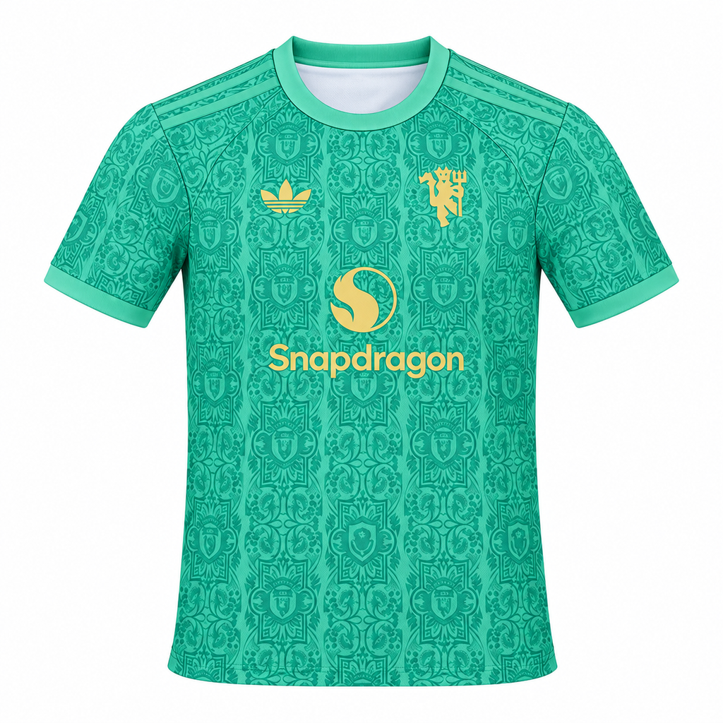 Camiseta Manchester United - Edición Especial Verde - Frontal