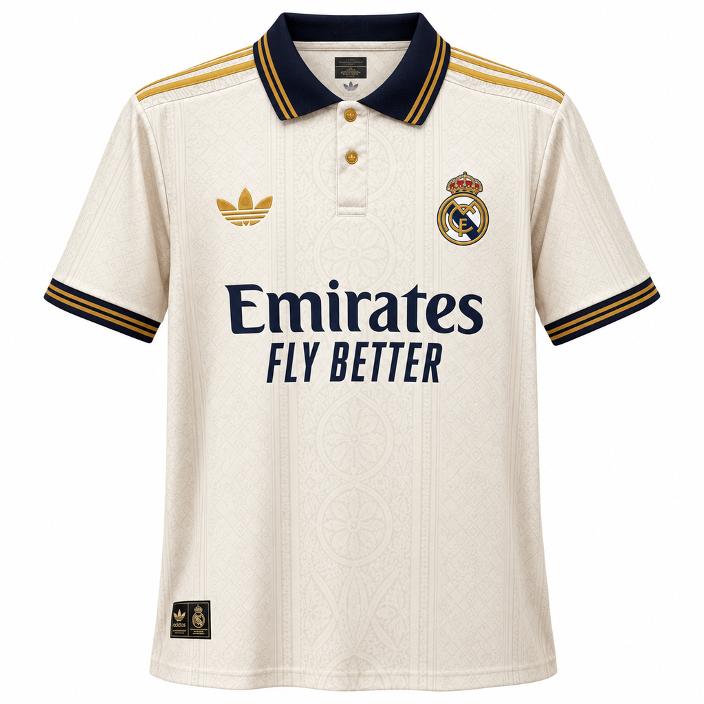 Camiseta Real Madrid - Edición Especial Crema - frontal