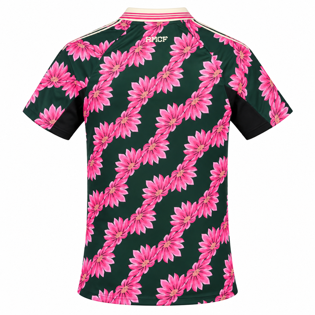 Camiseta Real Madrid - Edición Especial Flores - trasera