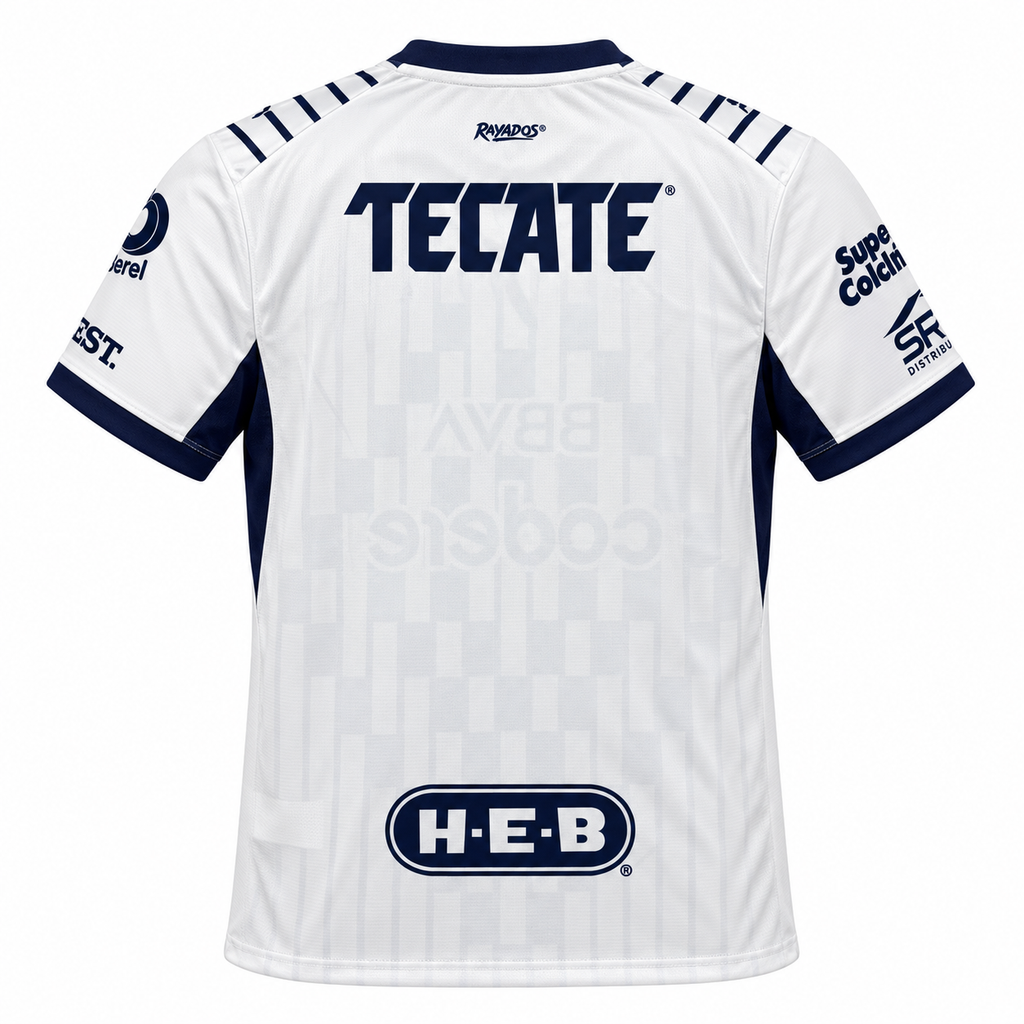 Camiseta Rayados de Monterrey 2026/27 - 3ª Equipación - trasera