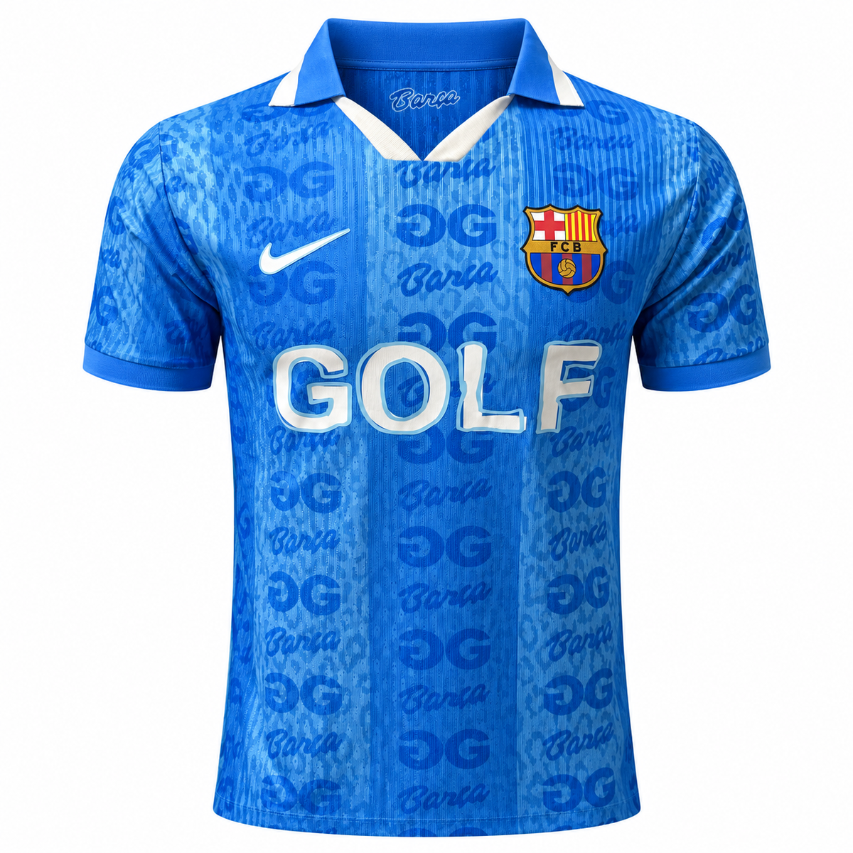 Camiseta FC Barcelona 2026/27 - Edición Cantante GOLF Azul