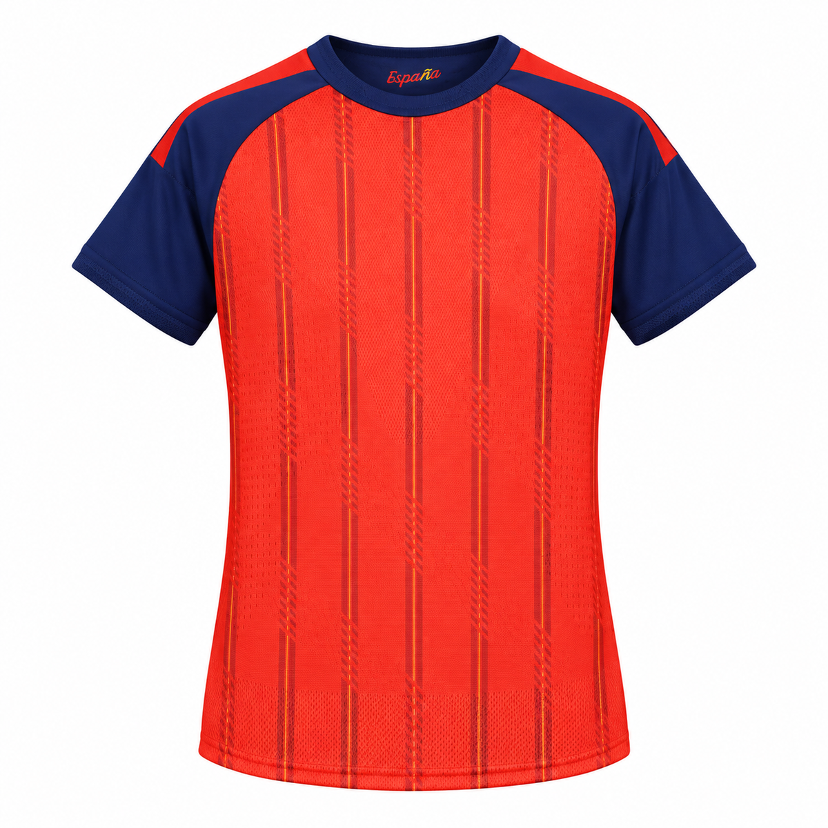 Camiseta Mujer España Mundial 2026 - 1ª Equipación (2 Estrellas), trasera