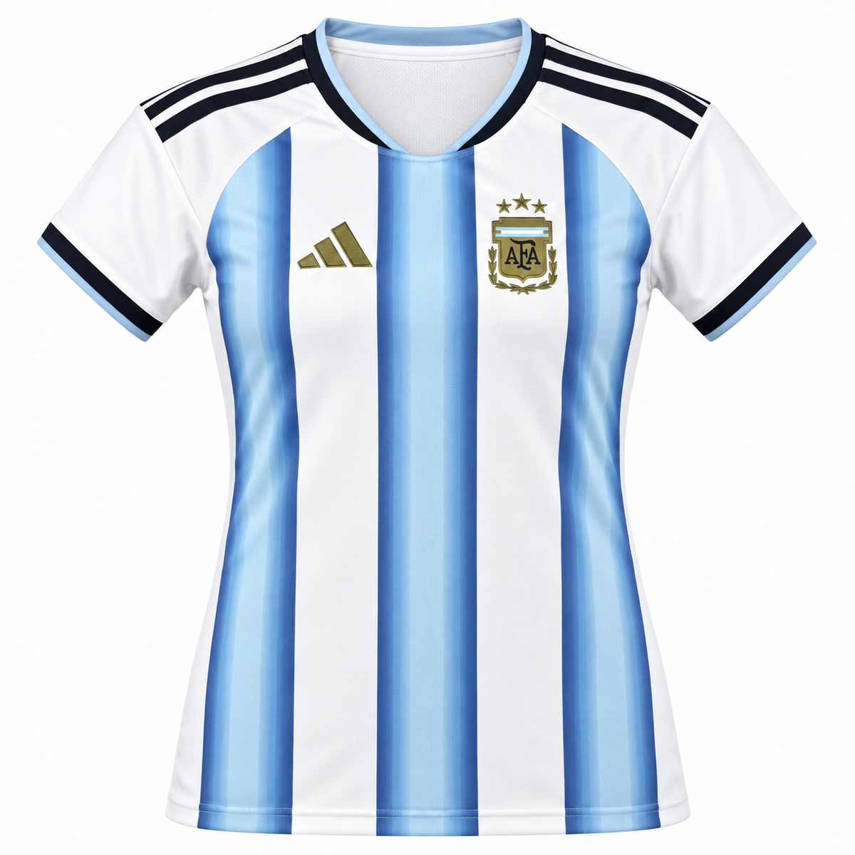 Camiseta Mujer Argentina Mundial 2026 - 1ª Equipación, frontal