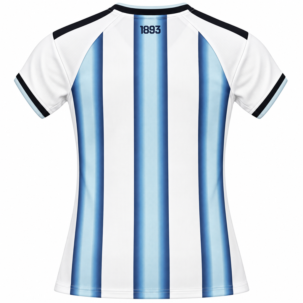 Camiseta Mujer Argentina Mundial 2026 - 1ª Equipación, trasera