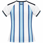 Camiseta Mujer Argentina Mundial 2026 - 1ª Equipación, trasera
