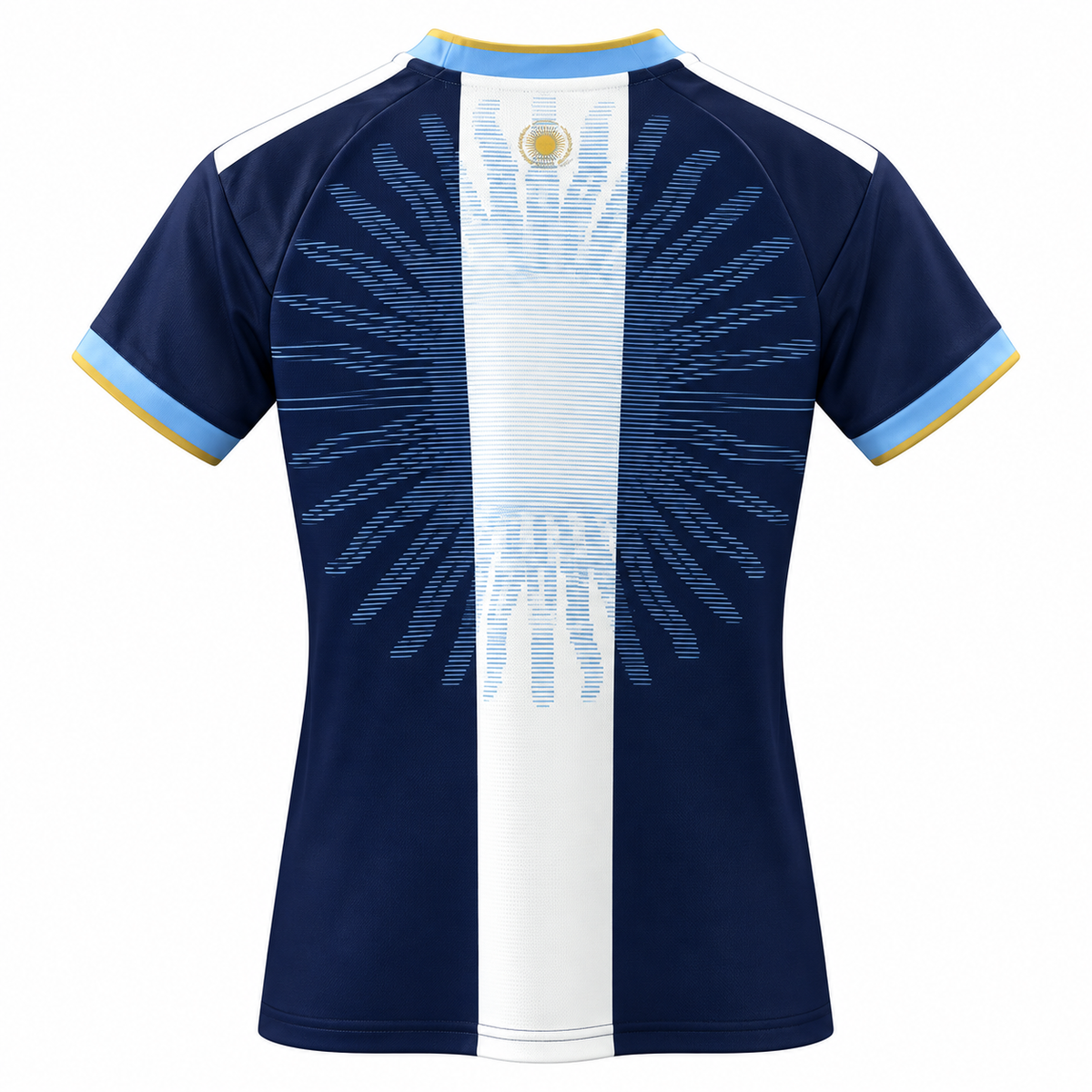 Camiseta Mujer Argentina - Edición Especial Messi (Azul Marino), trasera