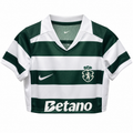 Crop Top Mujer Sporting CP 2026/27 - 1ª Equipación - Frontal