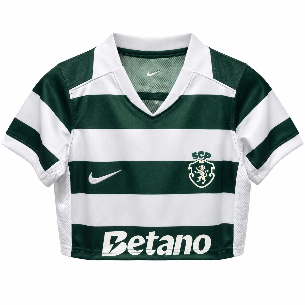 Crop Top Mujer Sporting CP 2026/27 - 1ª Equipación - Frontal