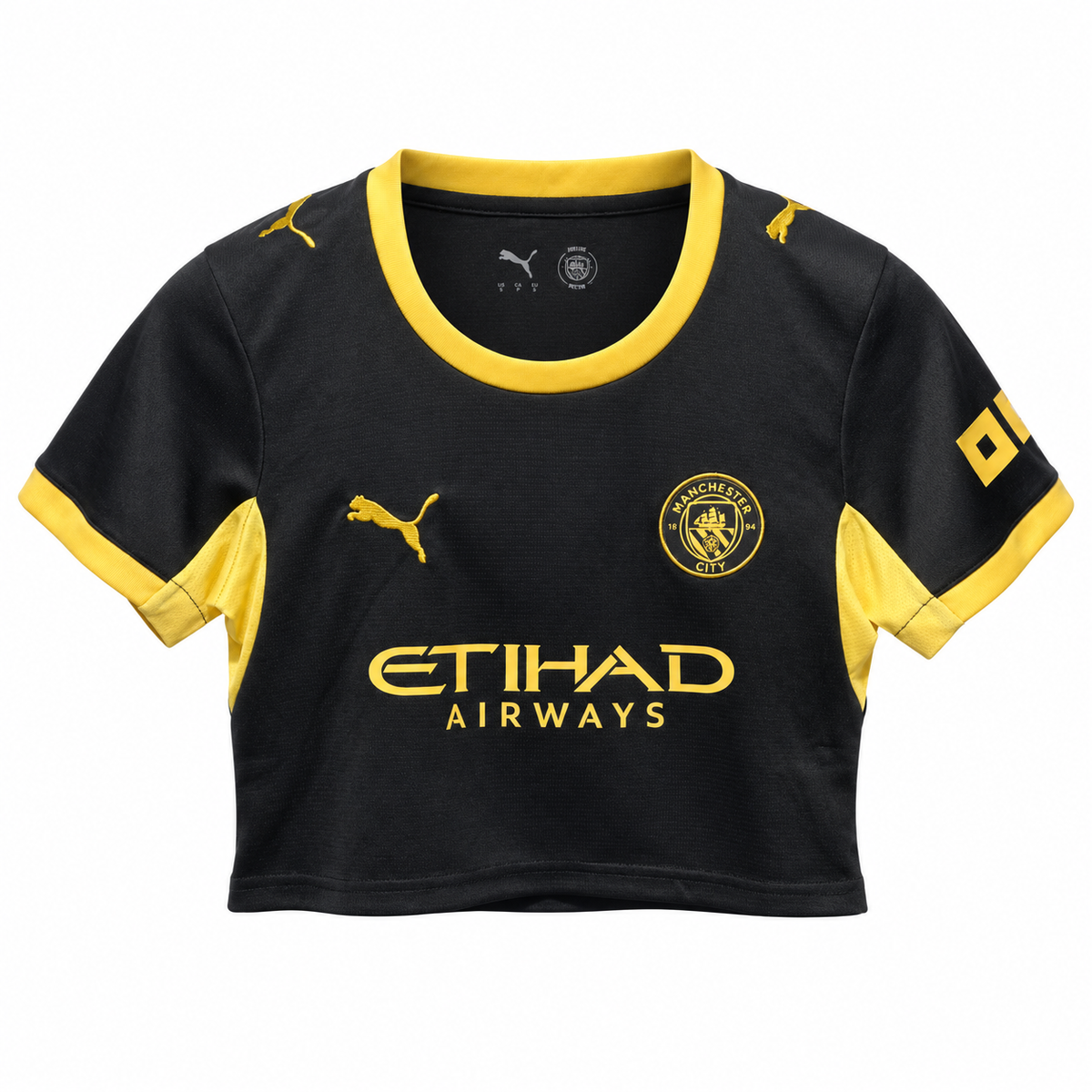 Crop Top Mujer Manchester City 2026/27 - 2ª Equipación - Frontal