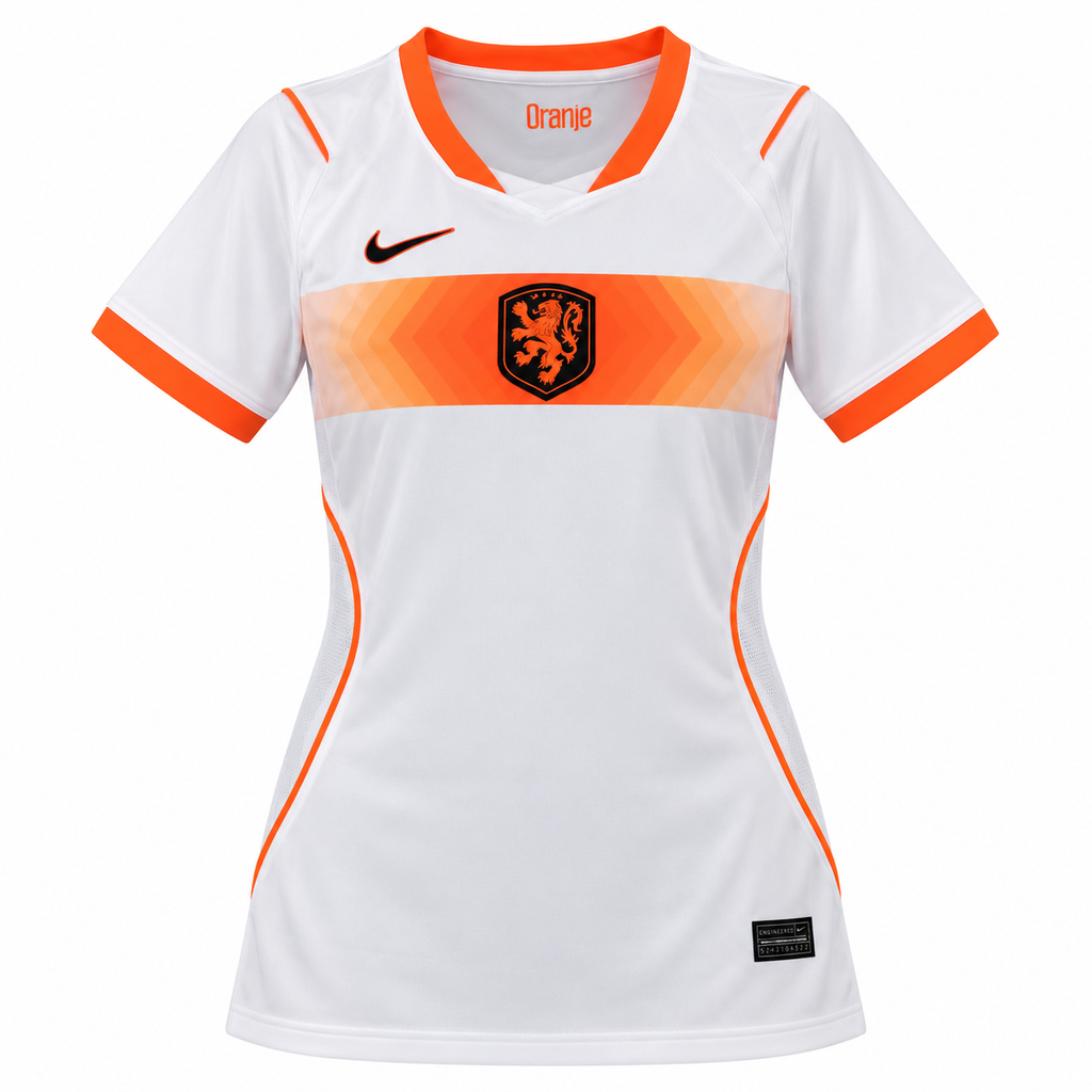Camiseta Mujer Países Bajos Mundial 2026 - 2ª Equipación - Frontal