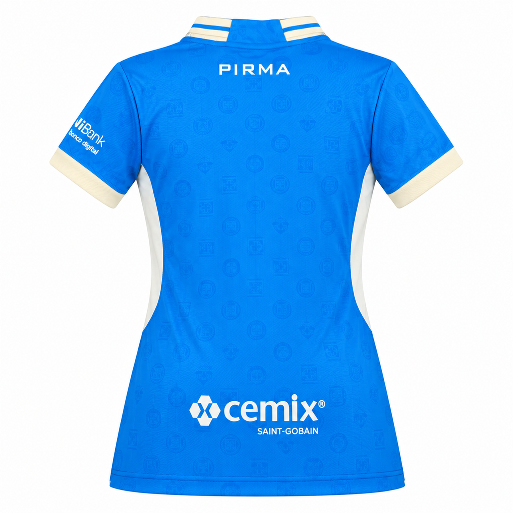 Camiseta Mujer Cruz Azul 2026/27 - 1ª Equipación - Trasera
