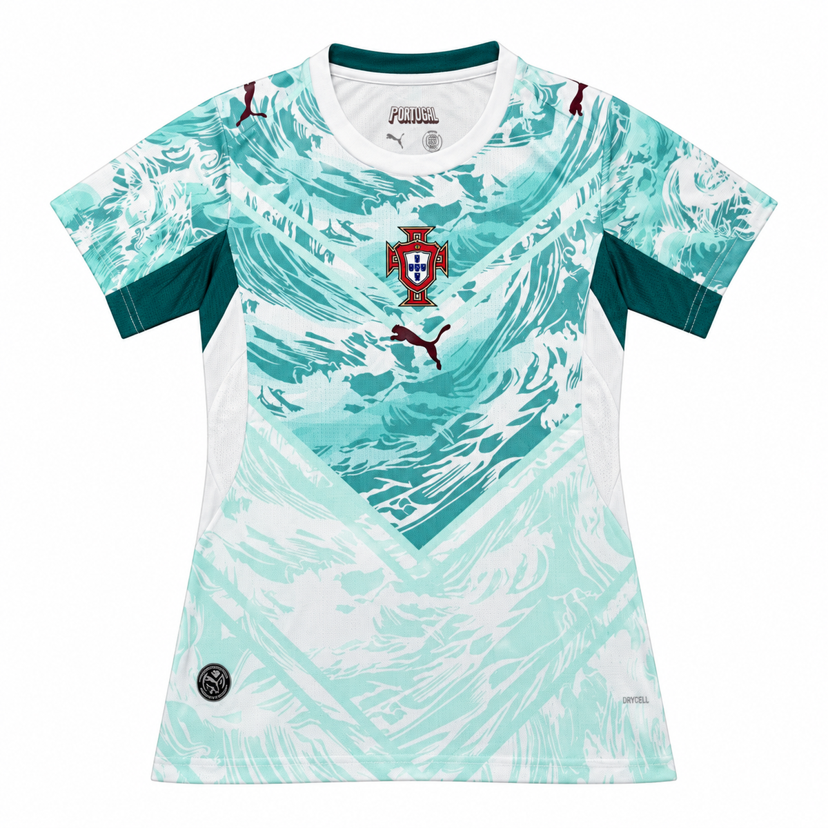Camiseta Mujer Portugal Mundial 2026 - 2ª Equipación - Frontal