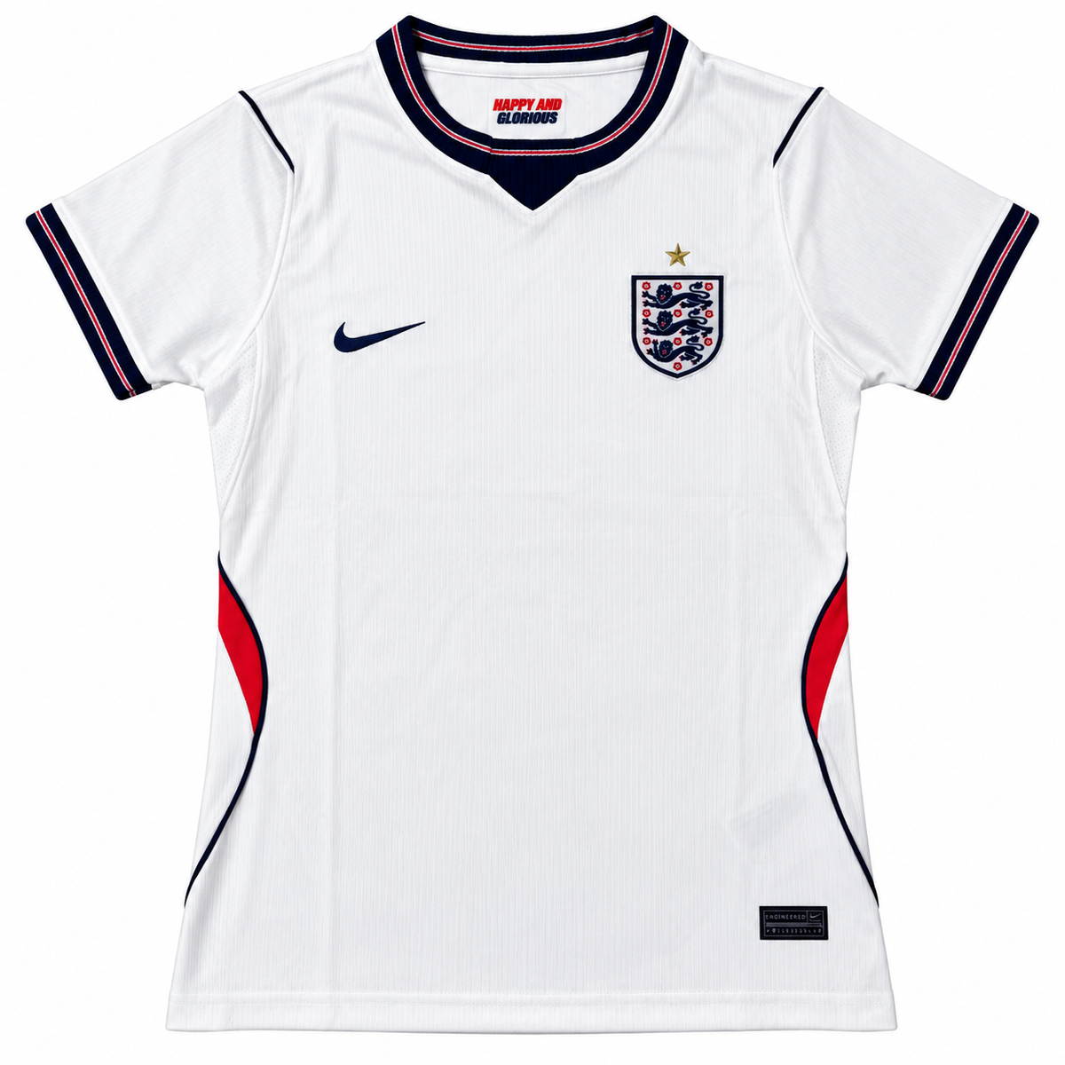 Camiseta Mujer Inglaterra Mundial 2026 - 1ª Equipación - Frontal