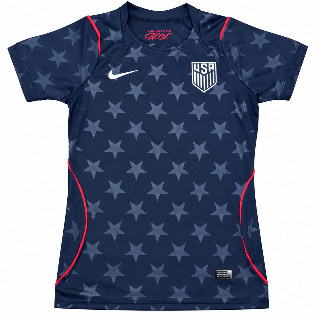 Camiseta Mujer Estados Unidos Mundial 2026 - 2ª Equipación - Frontal