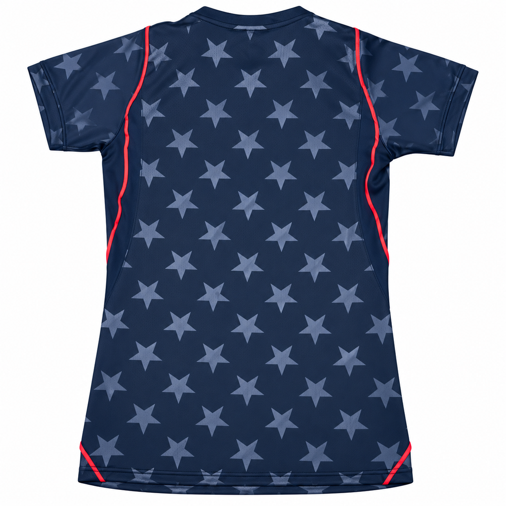 Camiseta Mujer Estados Unidos Mundial 2026 - 2ª Equipación - Trasera