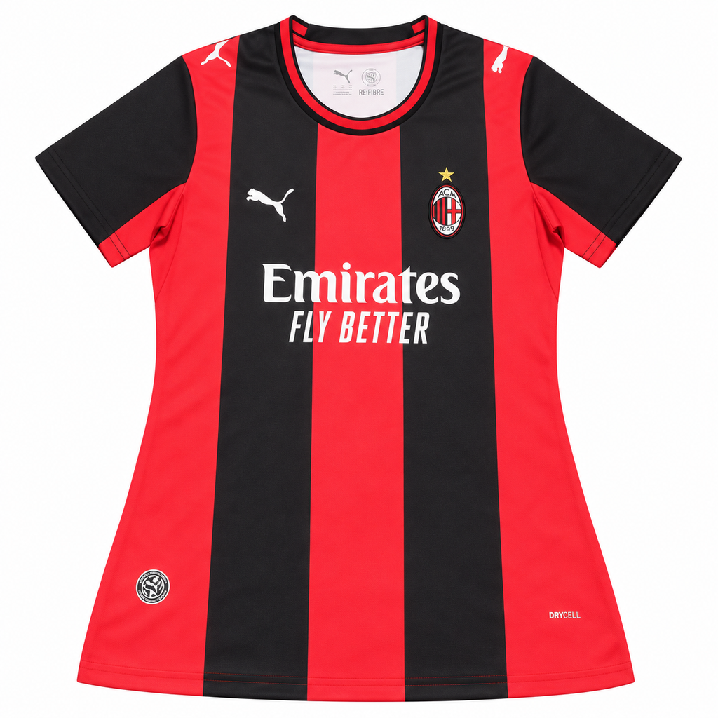 Camiseta Mujer AC Milan 2026/27 - 1ª Equipación - Frontal