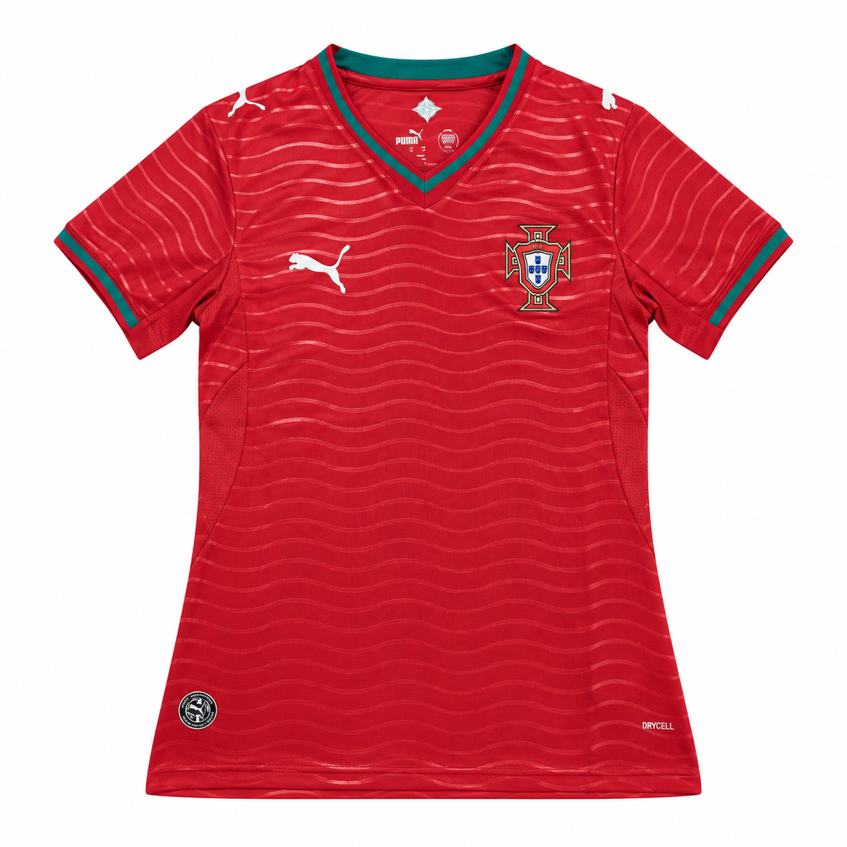Camiseta Mujer Portugal Mundial 2026 - 1ª Equipación - Frontal