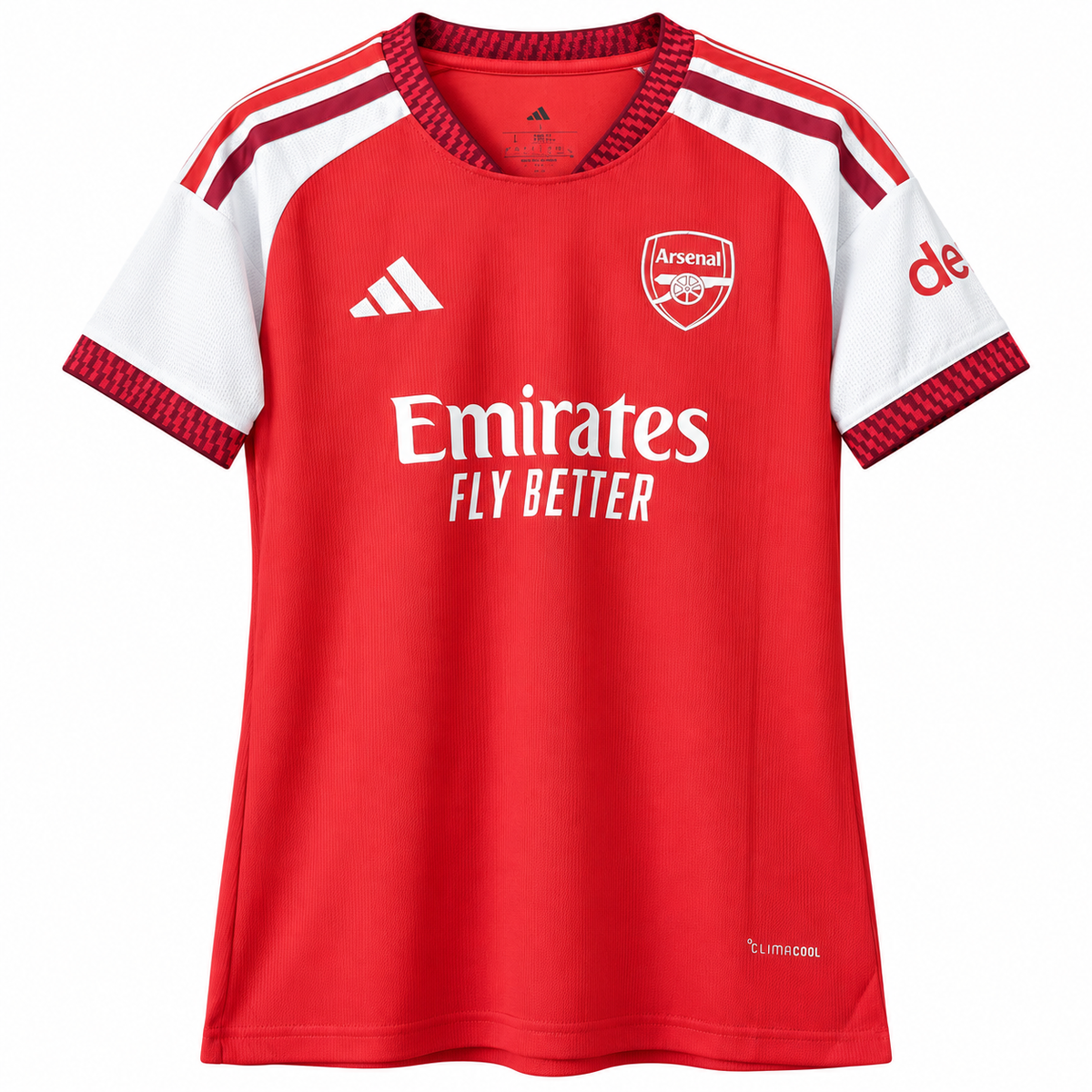 Camiseta Mujer Arsenal 2026/27 - 1ª Equipación - Frontal