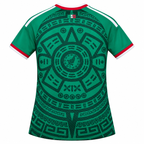 Camiseta Mujer México Mundial 2026 - 1ª Equipación - Trasera